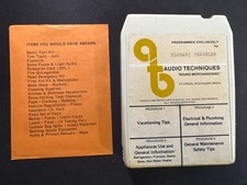 Audio Techniques - Elkhart Traveler - With List - 8 Track Tape VG Condition