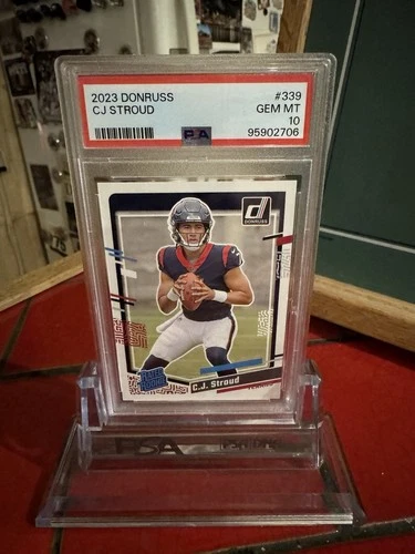 2023 Panini Donruss Rated Rookie C.J. Stroud #339 PSA 10 Gem Mint