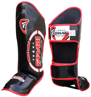 FARABI Boxing Shin instep Training Shin Guard Leg Protector Karate Kickboxing