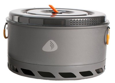 Jetboil 5-Liter FluxRing Camping Pot and Lid for Camp Cooking with Jetboil Backp