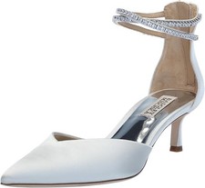 Badgley Mischka Womens Lilibeth Soft White Size 9