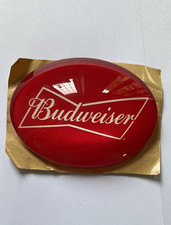 Budweiser Oval Fisheye Badge, Beer Pump, Font, Mancave, Pub, Bar, Lager, Ale