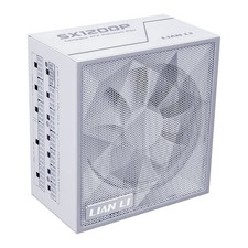 1200W Lian Li SX Platinum, White, Fully Modular, 80 PLUS Platinum, Single Rail,