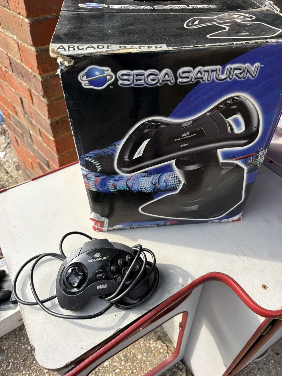 Volant Sega saturn Arcade racer pack daytona usa complet pal fr