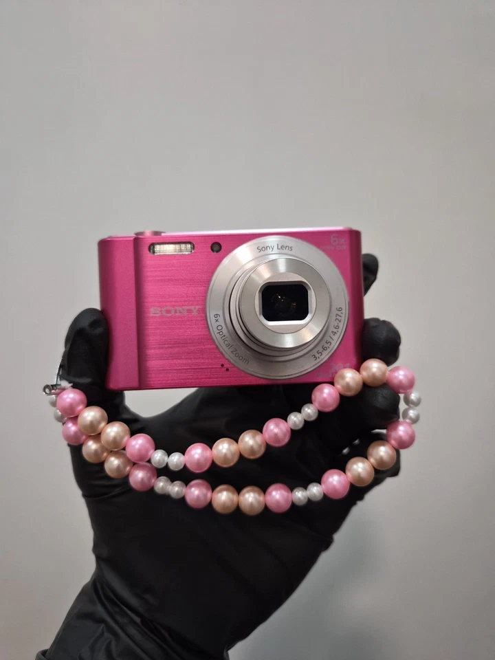 Sony Cyber-shot DSC-W810 20.1MP 6X Compact Digital Camera Pink MINT Read Notes - Image 4 of 4