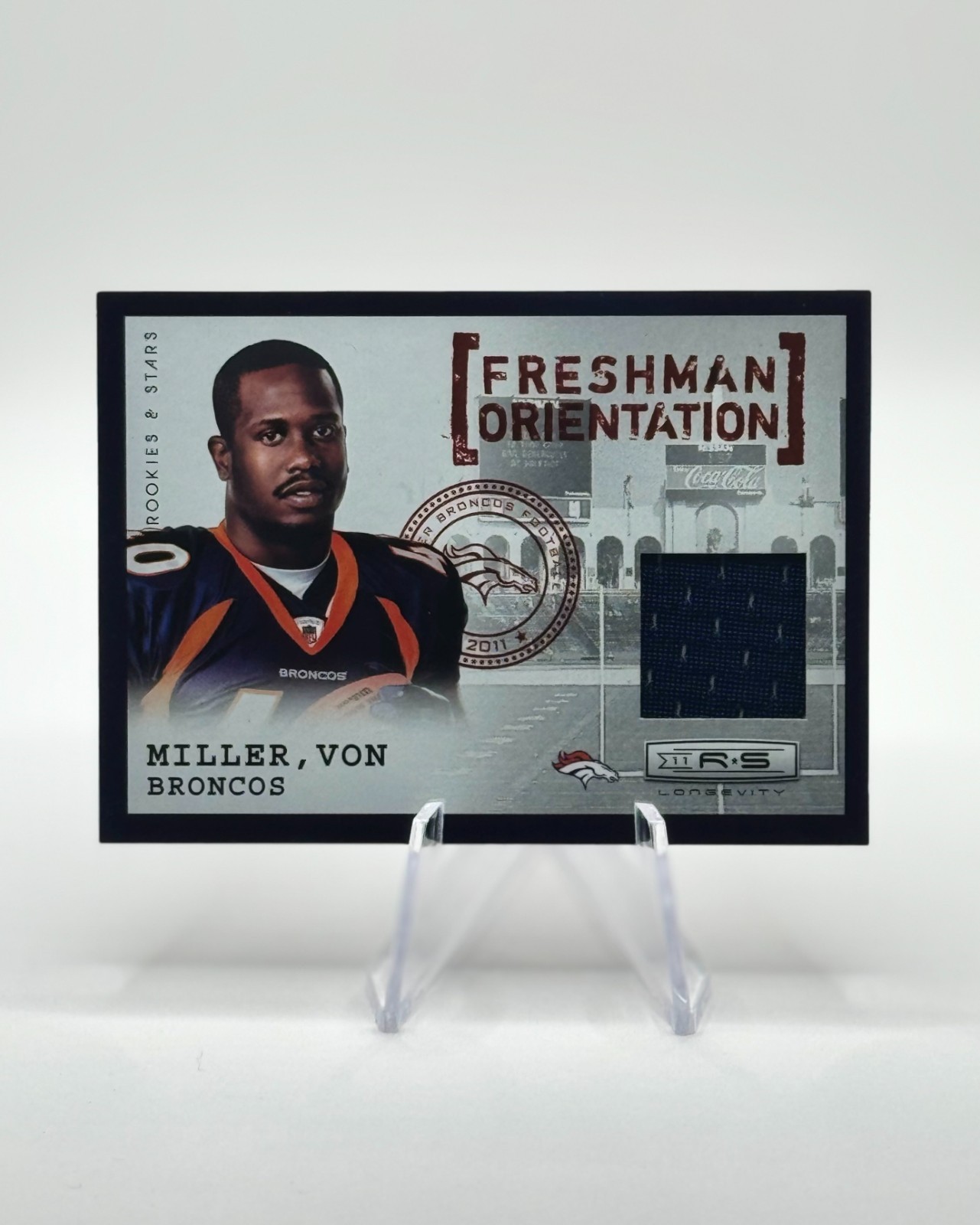 Von Miller Panini Rookies & Stars Freshman Orientation Jersey #33 Base