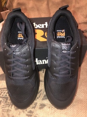 Men's Timberland PRO REAXION COMPOSITE TOE WORK Men's 9.5W TB0A1ZA2 Black