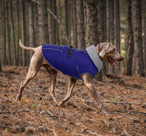 Warm Dog Coat Reflective Dog Fleece Vest Waterproof Dog Jacket Windproof Dog(L) - Picture 8 of 8