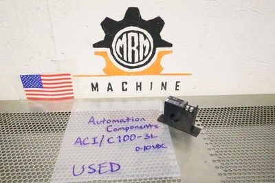 Automation Components ACI/C100-3L 0-10VDC Current Sensor Used With Warranty