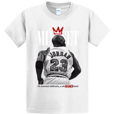 NEW ART SOCIETY x SWOD 23 MJ MINDSET VOL. 1 WHITE TEE SHIRT S-6XLRGE MADE IN USA