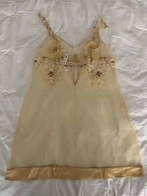 La Perla Floral Gold Babydoll With Bottoms - NWOT - IT2 - S