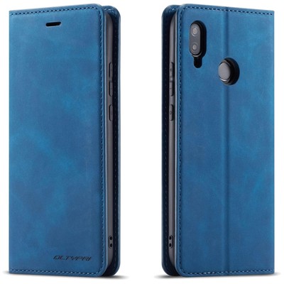 Handyhülle, Flip Hülle, Huawei P20 Lite, Kartenfach, Schutz, Schale