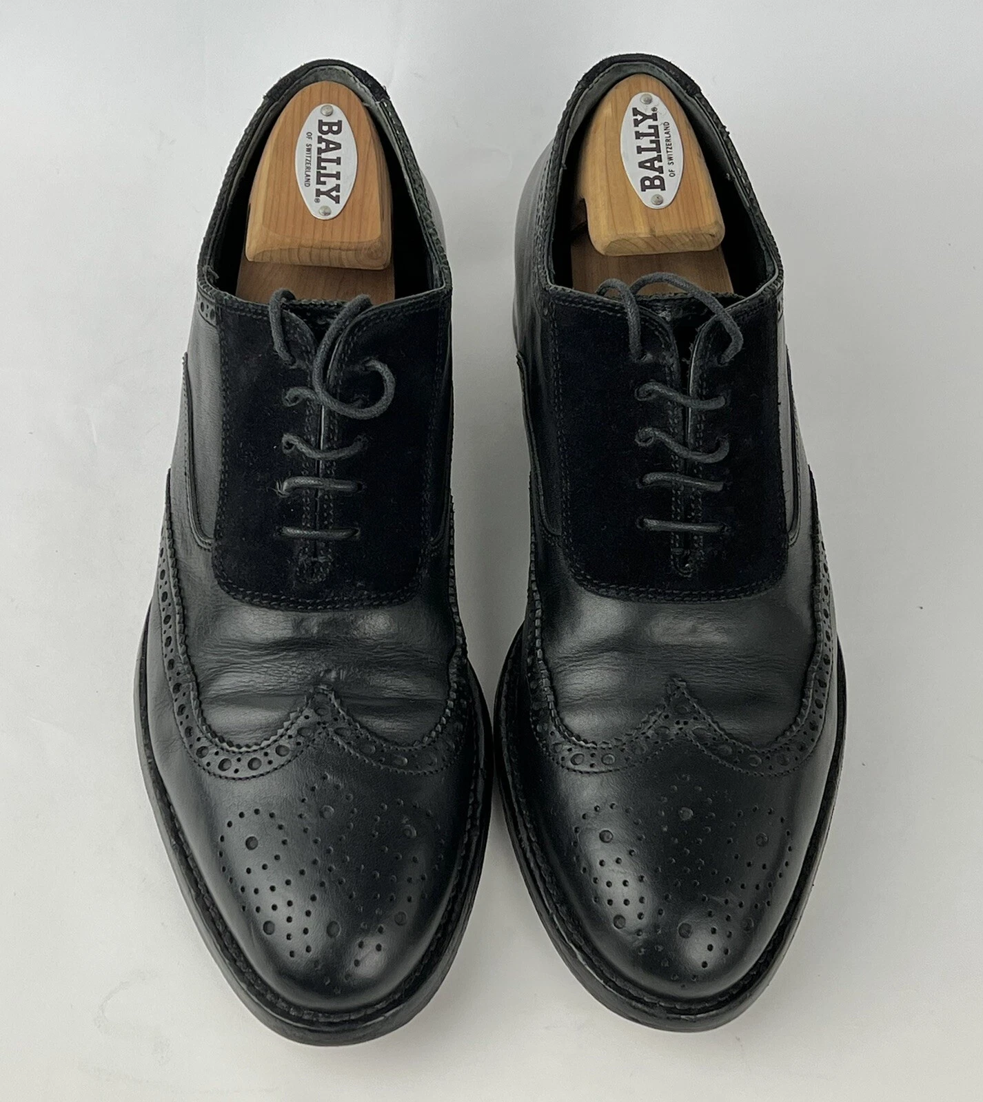 Scarpe da toeletta Alexander McQueen uomo in pelle scamosciata taglia US 7 EU 40