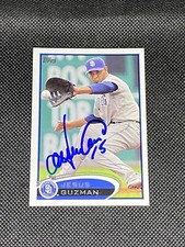 Jesus Guzman San Diego Padres Signed Auto 2012 Topps Card #14 ~ COA
