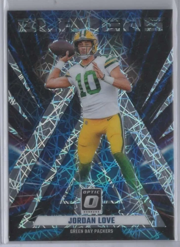 Jordan Love 2023 Donruss Optic Football #2 Blazers SSP CASE HIT Packers