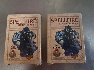 TSR SPELLFIRE Master The Magic Card Game First Edition Lot Of 2 Starter  Decks B1 | eBay