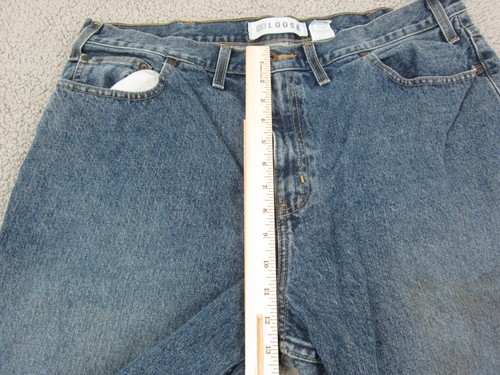Vintage Faded Glory Baggy Jeans Mens 38 x 30 Blue Fit Denim Pants Loose Y2K - Picture 8 of 19