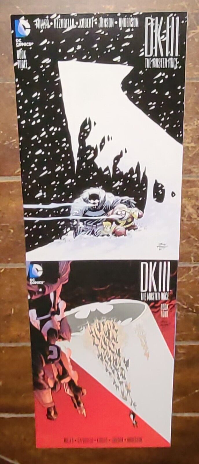 DK III the Master Race Books Three & Four by Frank Miller, (2016, DC Prestige)