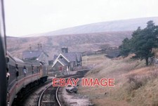 PHOTO  DENT RAILWAY STATION FROM A TRAIN A NEGLECTED-LOOKING DENT STATION SEEN F