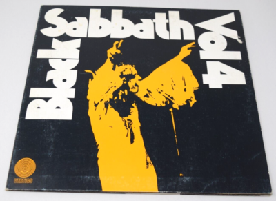 black sabbth vol.4 6360071 美盤 LP ブラックサバス Black Sabbath Vol 4 OZZY VERTIGO 6360071 GF Holland Attached