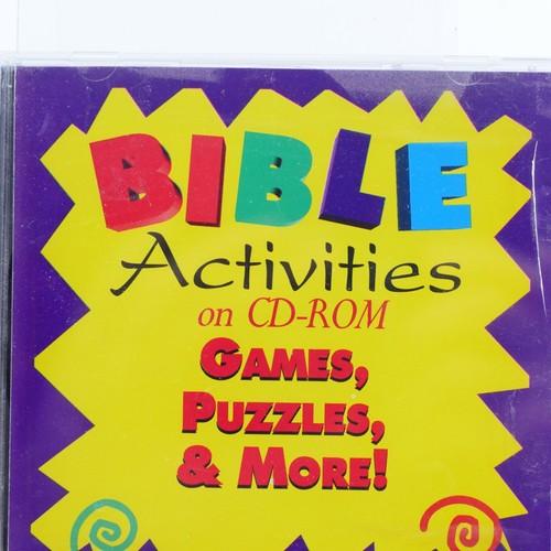 Bible Activities on CD-ROM - Games Puzzles and More Perfect! - Picture 2 of 6