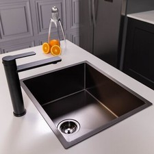 Flode Möckeln | 1.0 Bowl Kitchen Sink | Inset or Undermounted | 440mm x 440mm
