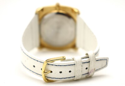 Avon F61739-7 Genuine Leather Gold Tone Case Quartz Women display picture 3