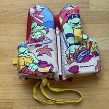 Ninja Turtles Vtg Mirage Studios Life Vest Child Boat Water TMNT 20-24  Chest Sm