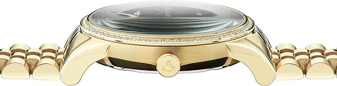 Vivienne Westwood Watch VV208GDGD Analog Gold Green Dial Stainless