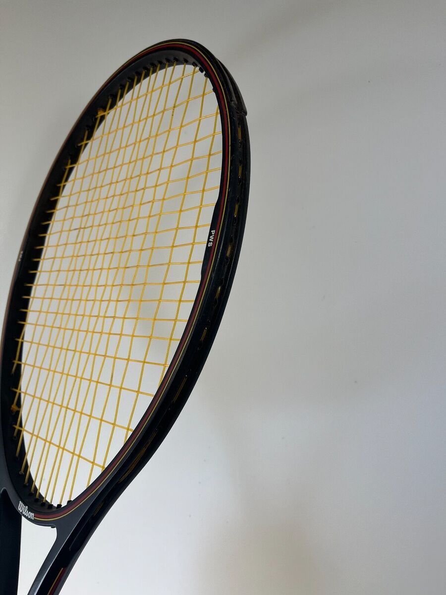 Vintage Wilson Pro Staff largehead tennis racket 4 1/2 Vintage Wilson Pro Staff largehead tennis racket 4 1/2