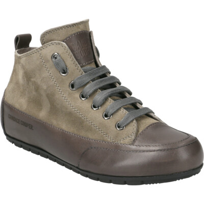 Candice Cooper Sneaker MID, Rauleder, Grün, Damen