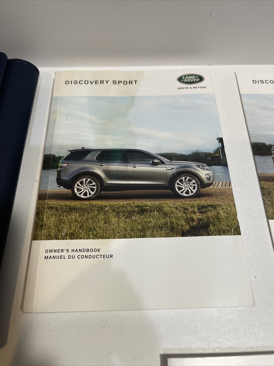 2017 Land Rover Discovery Sport owners handbook manual & portfolio