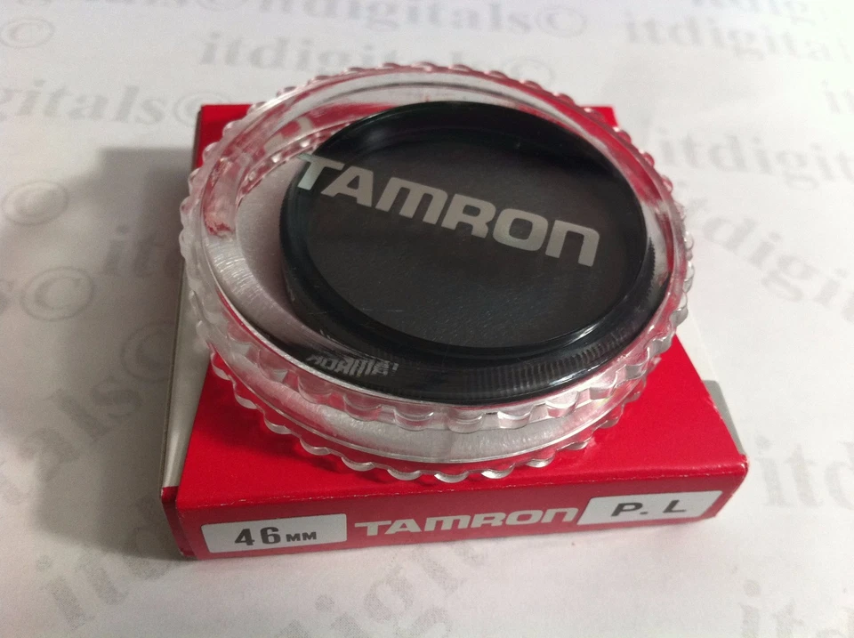 Genuine Tamron 46mm PL Polarizer Polarizing Lens Filter Japan Polar 46 mm OEM - Image 2 of 4