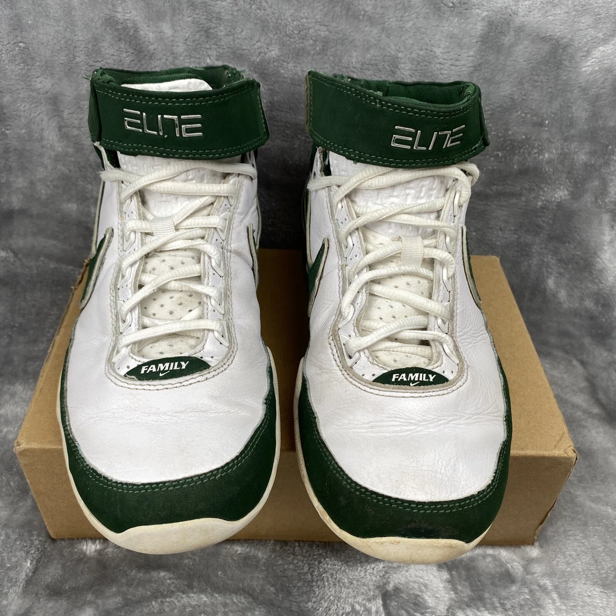 Nike Basketball Shoes 316904 131 Shox Elite Family Men s White