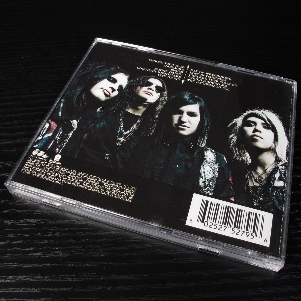 Escape The Fate - S/T Self Titled AUSTRALIA CD Mint EMO #119-4