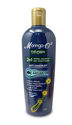 Moringa O2 Malungay Olive Oil Omega Anti-Dandruff Shampoo, 350ml, Pack of 1  