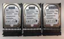 LOT OF 3  HP 146GB 2.5" SAS SFF HDD  10K RPM 3Gb/s 16MB  HP P/N 432320-001