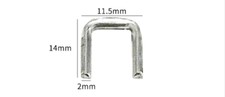 4000PCS U Type 508 Clips for Manual U-shape Sausage Clipper Clipping Machine New