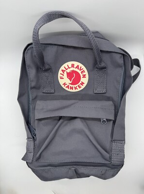 Fjallraven Kanken Mini Flint Grey Outdoor Classic Backpack Bag Fjallraven Kanken Mini Flint Grey Outdoor Classic Backpack Bag