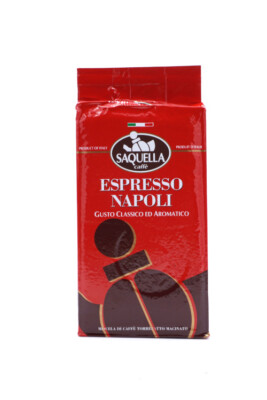 Saquella Kaffee caffe - ESPRESSO NAPOLI - 250g gemahlen