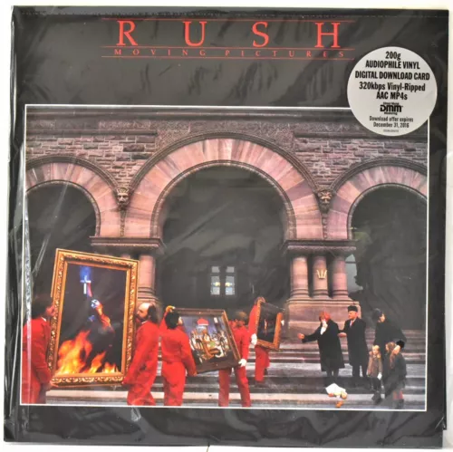 AUDIOPHILE RECORDS STEREO DMM Mastering RUSH "Moving Pictures" 200g SEALED
