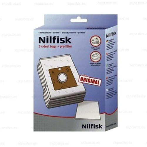 BOLSA ASPIRADOR NILFISK COMPACT , ONE, COUPE, GO, 5 UNIDADES 78602600 | eBay