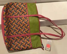 ili Leather Shoulder Bag 16x12 New