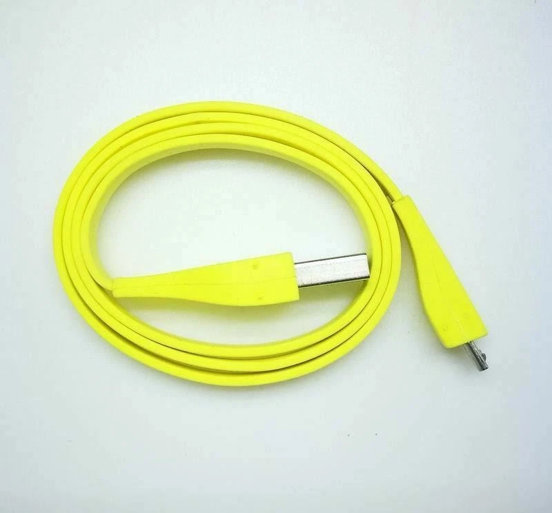 3pcs 2ft Micro USB Cable For Logitech UE BOOM Bluetooth Speaker charger yellow - Image 2 of 3