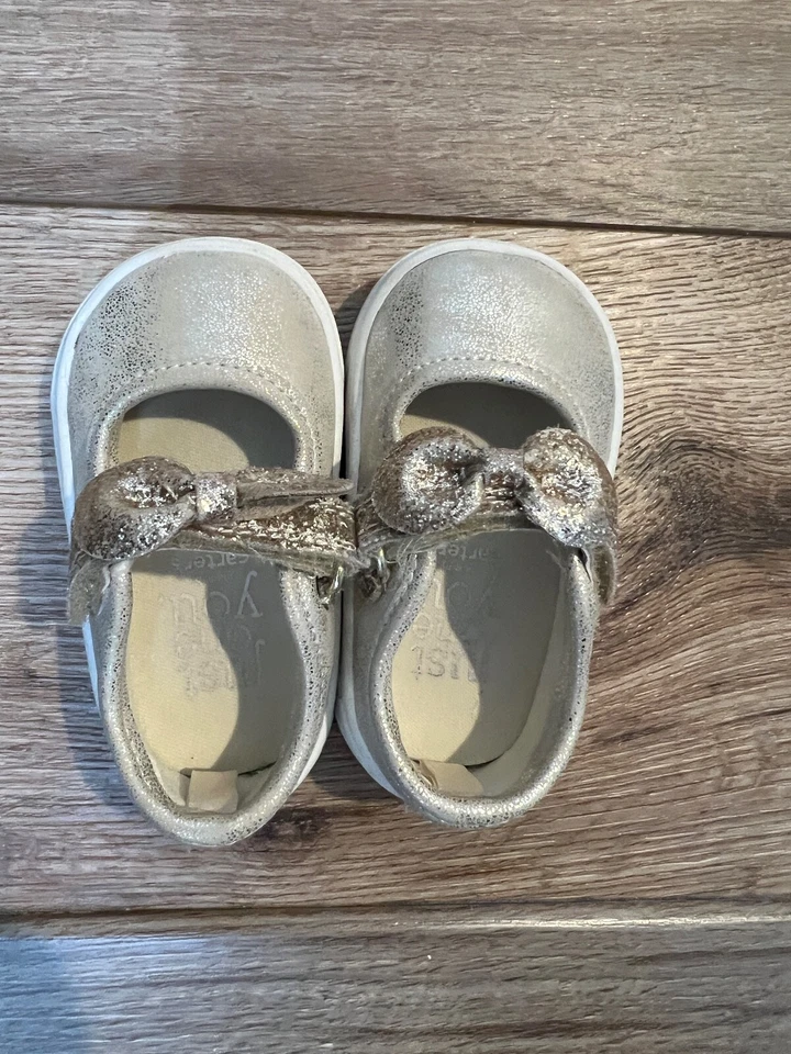 Tênis Carter’s Just One You Baby criança meninas Lily MJ Mary Jane Bow sapatos 3 - Imagem 4 de 4