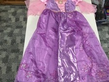 DISNEY STORE TANGLED RAPUNZEL DRESSY HALLOWEEN COSTUME GOWN 9 10