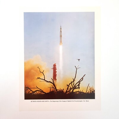 APOLLO ''In the beginning'' NASA Picture Set No. 1 mit 7 großen Fotos