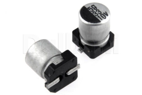 25pcs SMD Aluminium Electrolytic Capacitor 10V 33uF 4x5mm - Picture 1 of 1