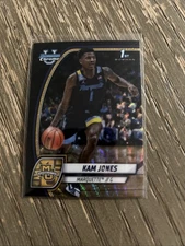 Kam Jones SP 2024-25 Bowman U 1st Chrome Black Wave Refractor Marquette 