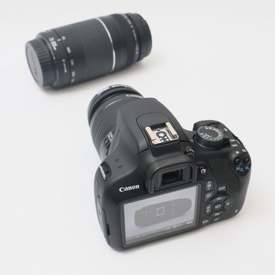Canon EOS Rebel T5 18MP Digital SLR Camera Full Kit w/ EFS 18-55mm